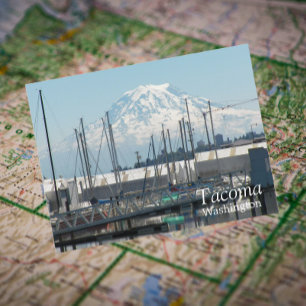 Tacoma, Washington Travel Photo Postcard