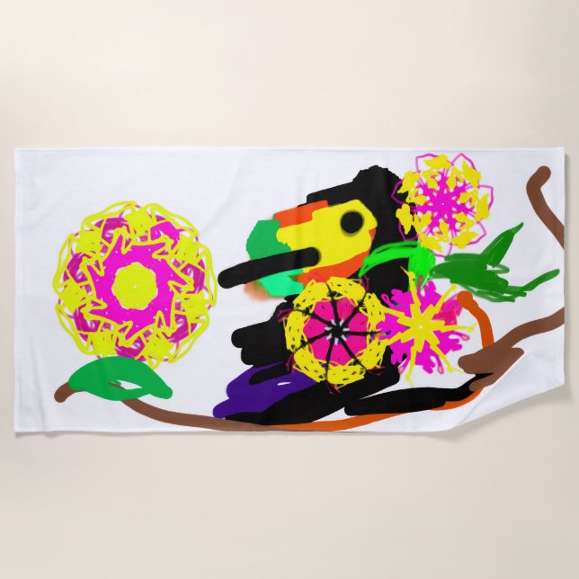 Tacon cool summer beach towel (Front)