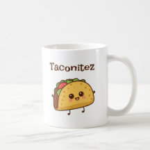Taconitez Taco Mug – Cute Kawaii Food Cup