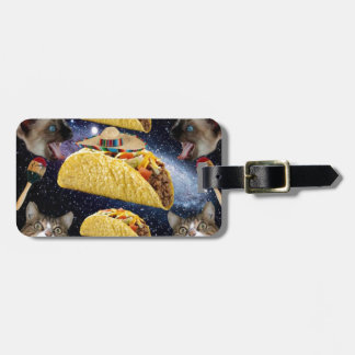 Tacos and Cats Luggage Tag