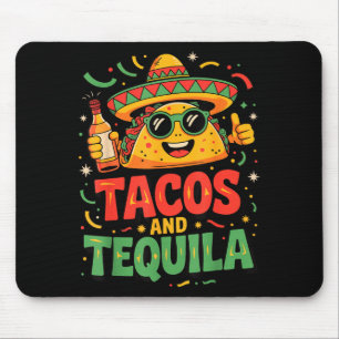 Tacos and mouse pad