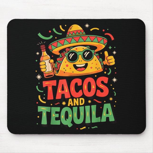 Tacos and  mouse pad (Front)