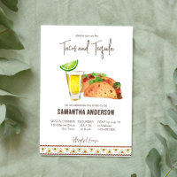 Tacos and tequila fiesta bridal shower