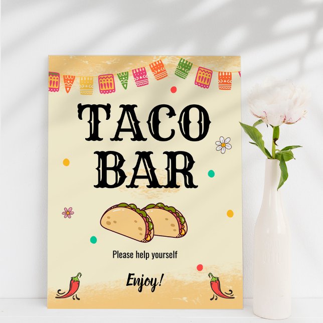 Tacos Bar Poster (Creator Uploaded)