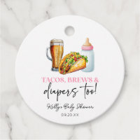 Tacos Brews and Diapers Too! Baby Shower