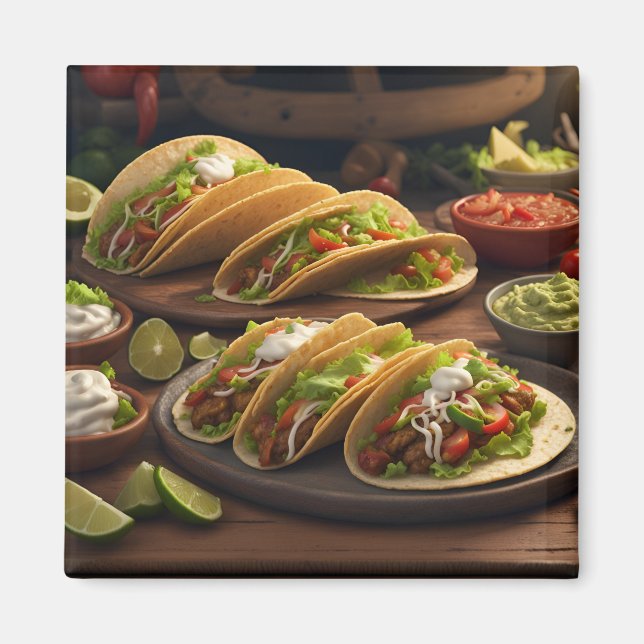 Tacos Magnet (Front)