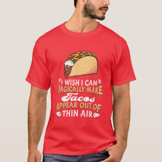 Tacos Meican Food girl retro T-Shirt