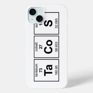 TaCoS Periodic Table iPhone 15 Mini Case
