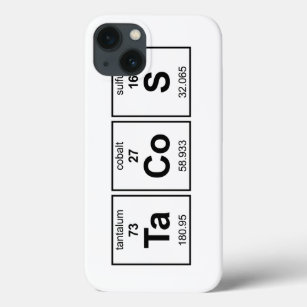 TaCoS Periodic Table iPhone 13 Case
