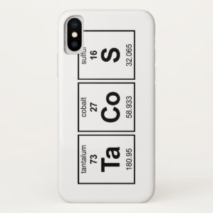 TaCoS Periodic Table Case-Mate iPhone Case