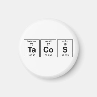 TaCoS Periodic Table Magnet