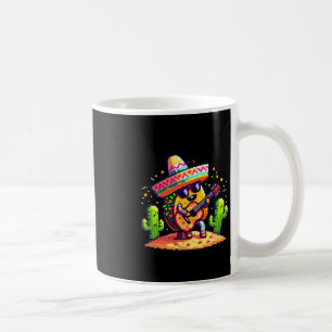 Tacos Playing Guitar Funny Cinco De Mayo Coffee Mug