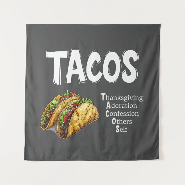 TACOS Prayer Tapestry (Front)