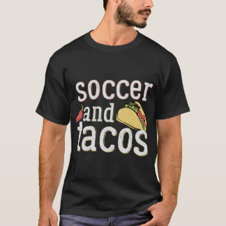 Tacos Soccer Hoodie For Futball Funny Gift White T-Shirt