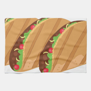 Tacos Tea Towel