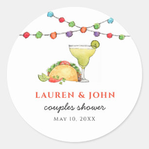 Tacos & Tequila Fiesta  Couples shower seal