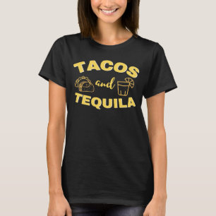 Tacos & tequila  mexican holiday cinco de mayo dri T-Shirt