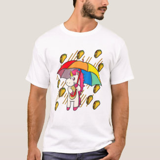 Tacos Unicorn Lover Umbrella T-Shirt