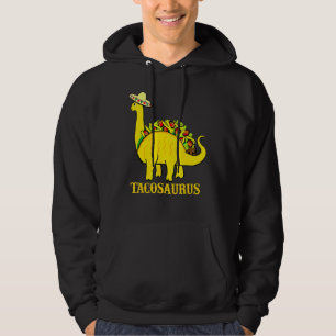Tacosaurus Cinco De Mayo S Taco Dinosaur 6 Hoodie
