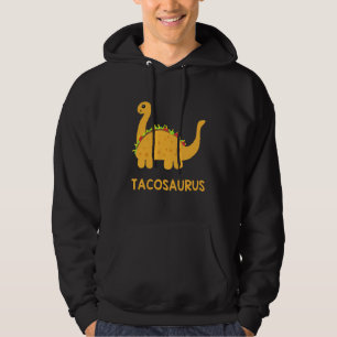Tacosaurus Cool Costume Taco Rex Dinosaur Hoodie