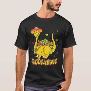 Tacosaurus Rex Dinosaur Taco Kids Cinco De Mayo Pa T-Shirt