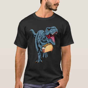Tacosaurus Rex Taco Toddler Mexican Sombrero Ponch T-Shirt