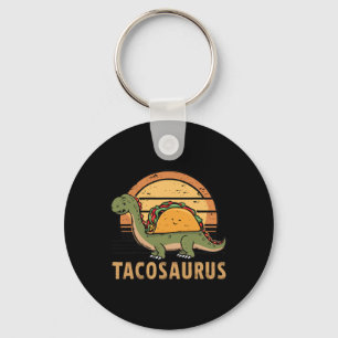 Tacosaurus Taco Dinosaur Dino Funny Cinco De Mayo  Key Ring
