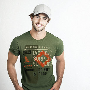 Tactical Cargo Camo Matching T-Shirt