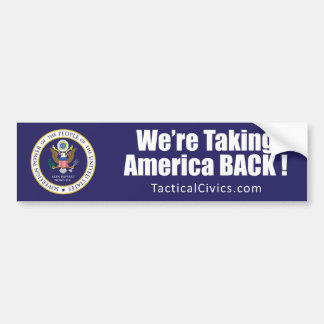 Tactical Civics™ Bumper Sticker