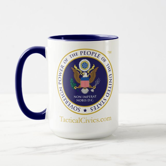 Tactical Civics™ Great Seal Mug (Left)