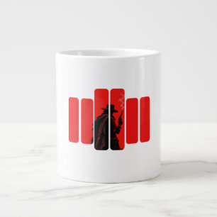 Tactical Cowboy Gunslinger Wild West Western Large Coffee Mug