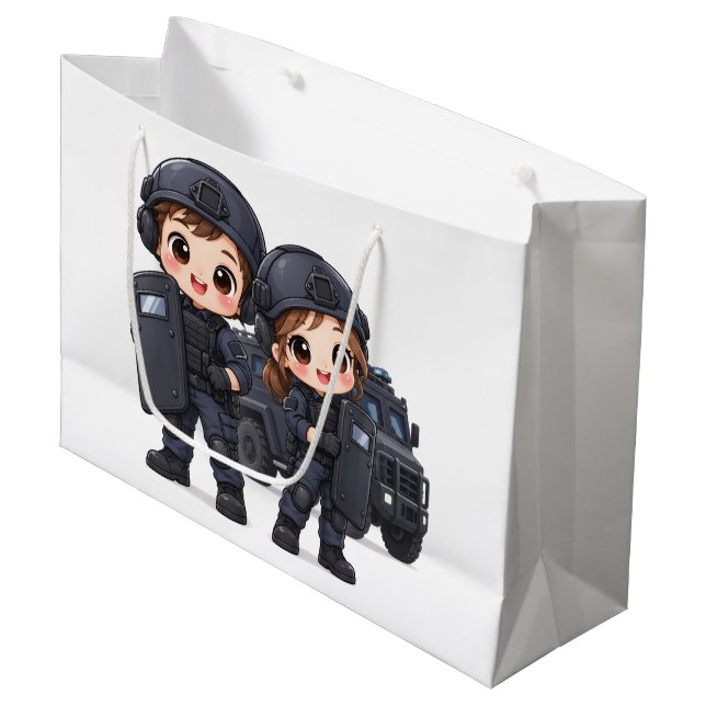 Tactical Duo Large Gift Bag (Front Angled)