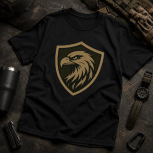 Tactical Eagle Shield Emblem T-Shirt