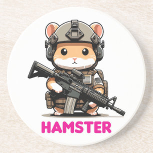 Tactical Hamster Coaster