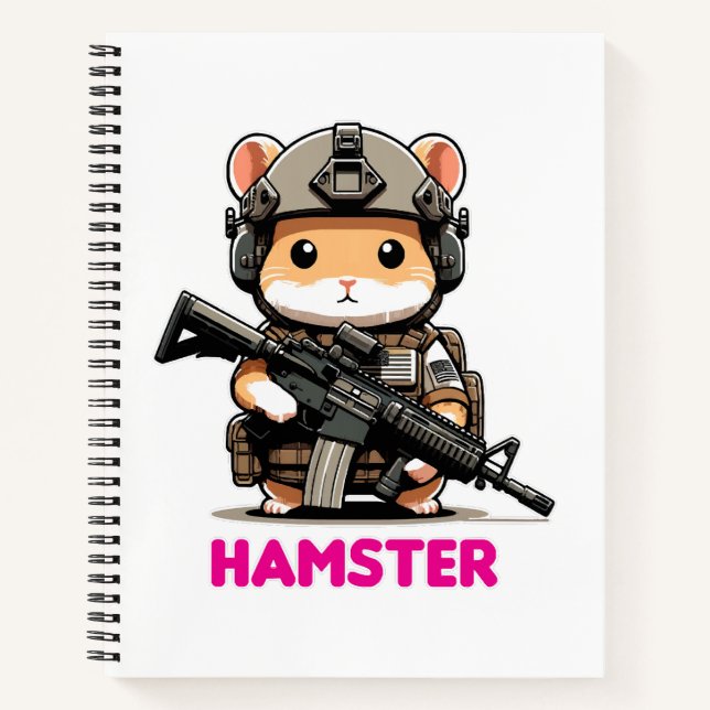 Tactical Hamster Notebook (Front)