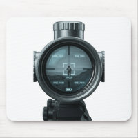 Tactical Sniper Scope FPS Gamer Graphic
