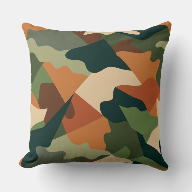 Tactical Trench camouflage Cushion (Front)