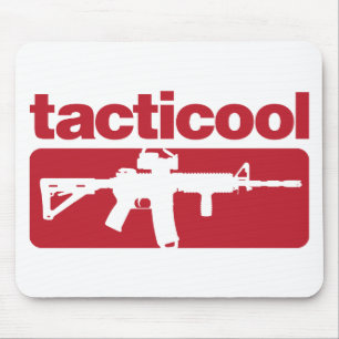 Tacticool - Red Mouse Pad