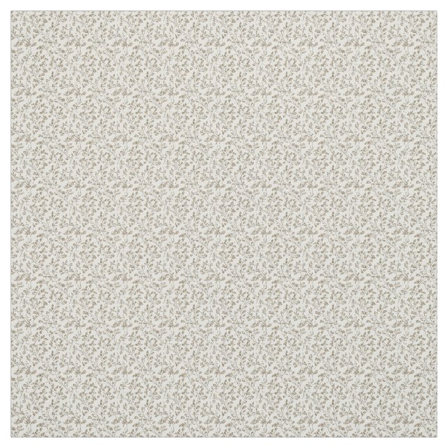 Tactile 1940s Soft Mauve & Olive Primrose  Fabric (Swatch)