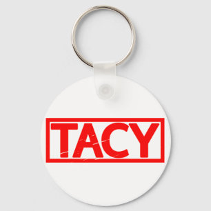 Tacy Stamp Key Ring