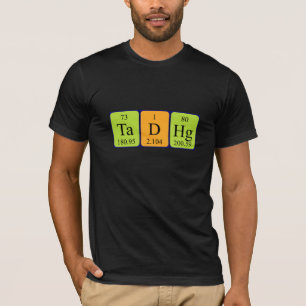 Tadhg periodic table name shirt