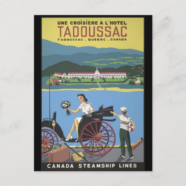 Tadoussac 2 postcard (Front)