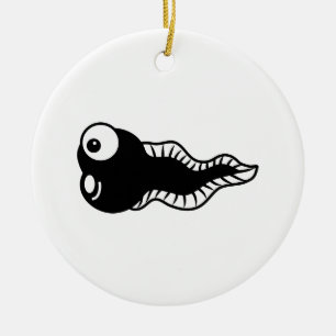 Tadpole Ceramic Tree Decoration