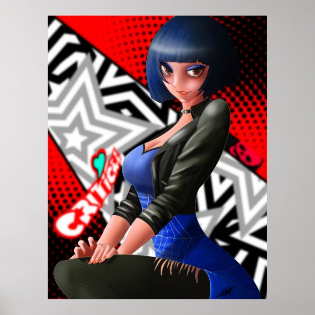 Tae Takemi - Persona Poster (Front)