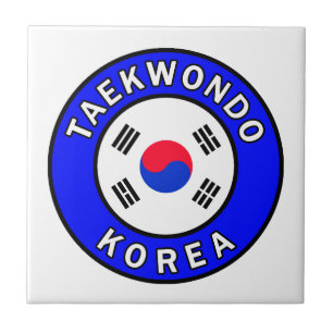 Taekwondo Ceramic Tile
