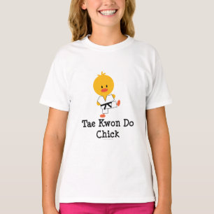 Taekwondo Chick Kids T-shirt