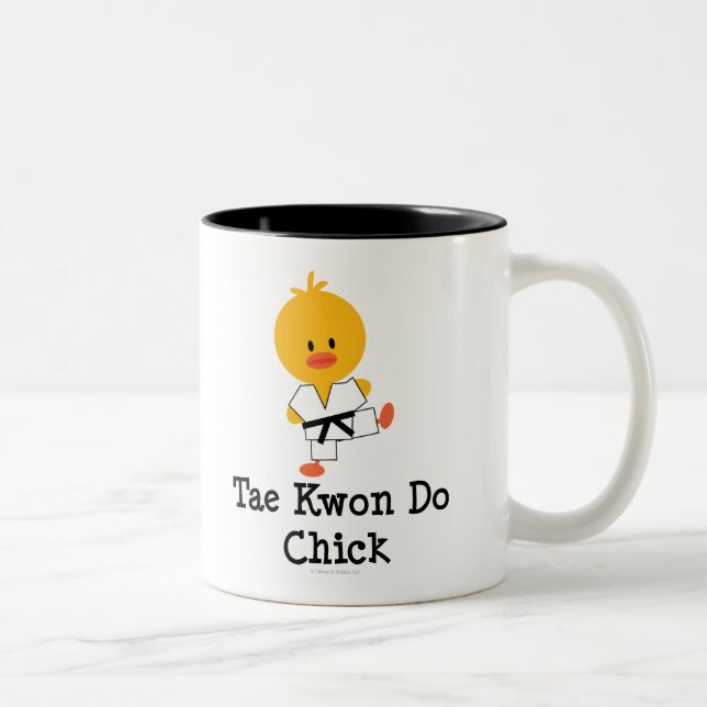 Taekwondo Chick Mug (Right)