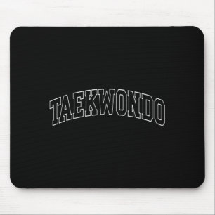 Taekwondo - Collegiate University College Campus Mouse Pad