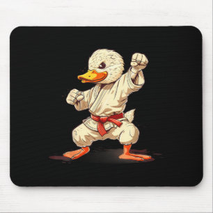 Taekwondo Duck Kung Fu Duck Martial Arts Judo Duck Mouse Pad