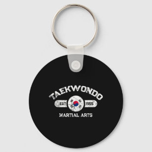 Taekwondo Established 1955 Tae Kwon Do Gift Key Ring